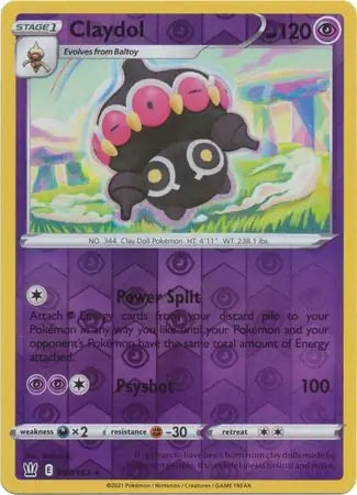 Claydol Reverse Holo 058 - Battle Styles