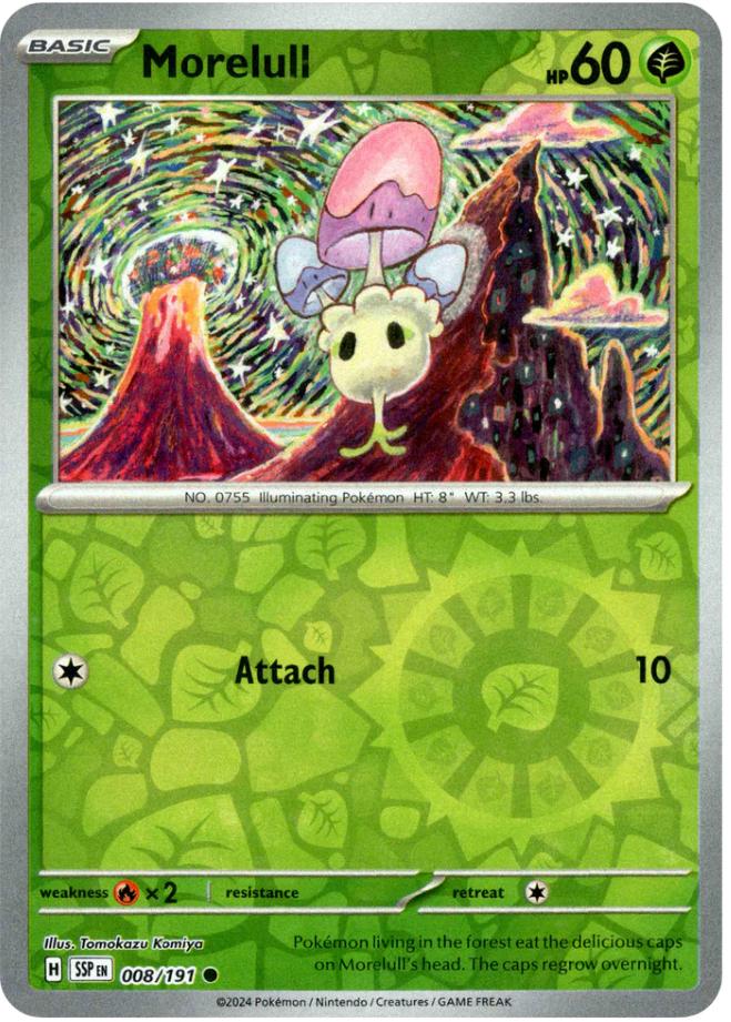 Morelull 008 - SV08: Surging Sparks - Reverse Holofoil