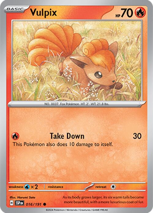 Vulpix 016 - SV08: Surging Sparks