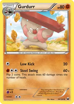 Gurdurr 59 - Dark Explorers Pokesingles