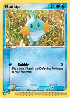 Mudkip 59 - Ruby and Sapphire Pokesingles