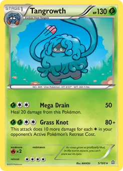 Tangrowth 5 - Primal Clash Pokesingles