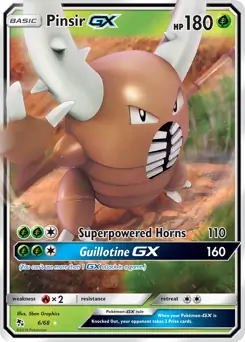 Pinsir GX 6, Hidden Fates | Sun & Moon, gx, 14.00 kr, Pokesingles. Kjøp pokemon kort til lave priser hos oss.