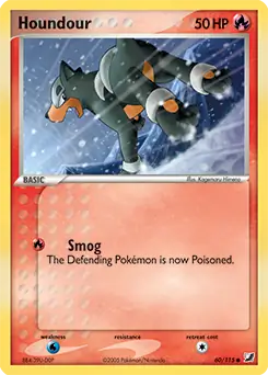Houndour 60 - Unseen Forces Pokesingles
