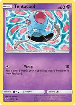 Tentacool 60 - Team Up Pokesingles