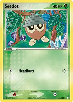 Seedot 60 - Crystal Guardians Pokesingles