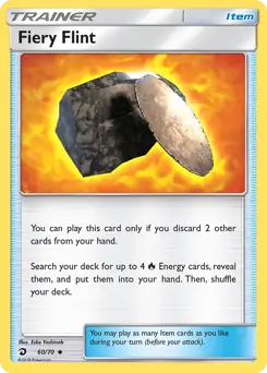 Fiery Flint 60 - Dragon Majesty Pokesingles