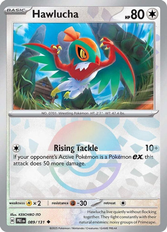 Hawlucha (Poke Ball Pattern) 89 - Prismatic Evolutions
