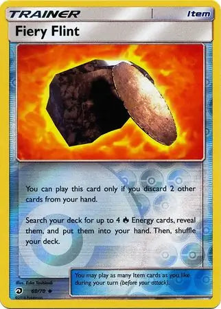 Fiery Flint Reverse Holo 60 - Dragon Majesty Pokesingles