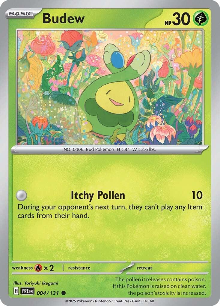 Budew 004 - SV: Prismatic Evolutions - Reverse Holofoil