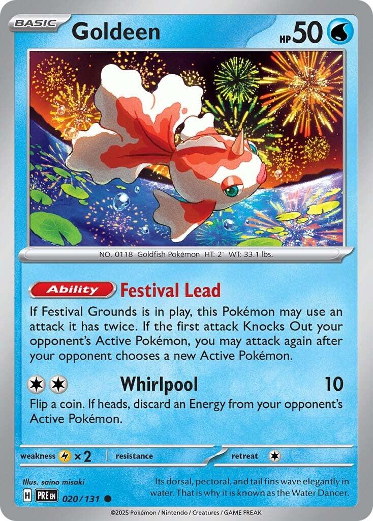 Goldeen 020 - SV: Prismatic Evolutions