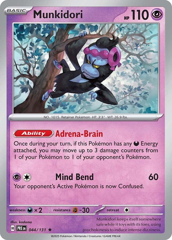 Munkidori 044 - SV: Prismatic Evolutions - Holofoil