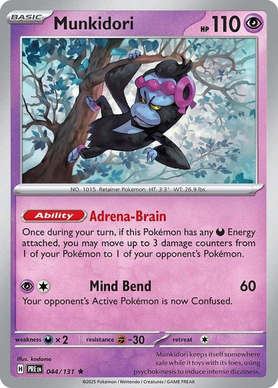 Munkidori 044 - SV: Prismatic Evolutions - Holofoil