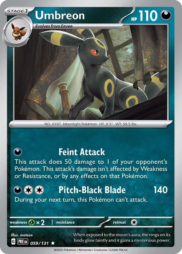 Umbreon 059 - SV: Prismatic Evolutions - Holofoil
