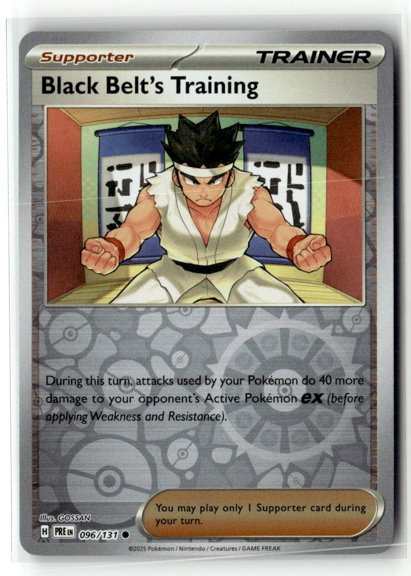 Black Belt's Training 096 - SV: Prismatic Evolutions - Reverse Holofoil