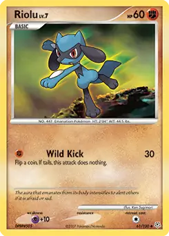 Riolu 61 - Diamond & Pearl Pokesingles