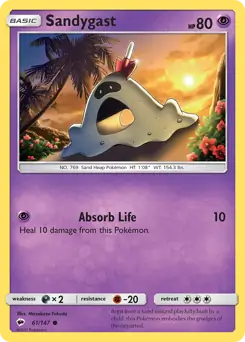 Sandygast 61 - Burning Shadows Pokesingles