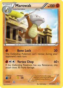Marowak 61 - Dragons Exalted Pokesingles