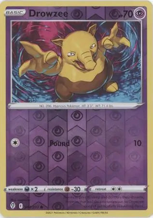 Drowzee Reverse Holo 061, Evolving Skies | Sword & Shield, , 5.00 kr, Pokesingles. Kjøp pokemon kort til lave priser hos oss.