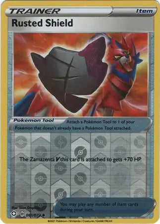 Rusted Shield Reverse Holo 061 - Shining Fates, Shining Fates | Sword & Shield, , 3.00 kr, Pokesingles. Kjøp pokemon kort til lave priser hos oss.