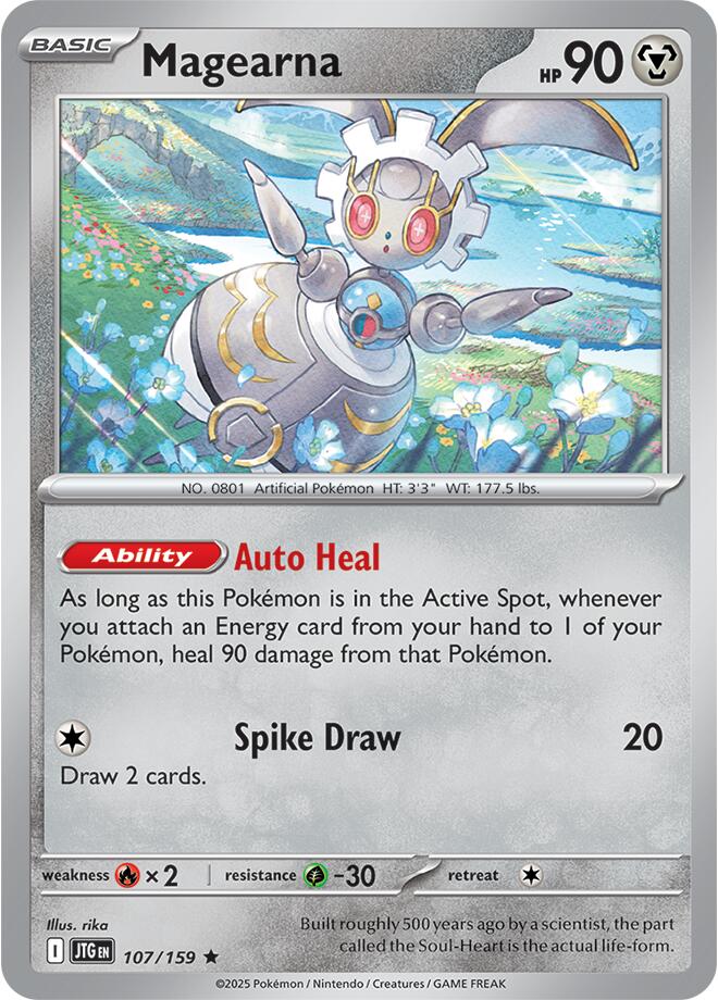 Magearna 107 - SV09: Journey Together - Holofoil