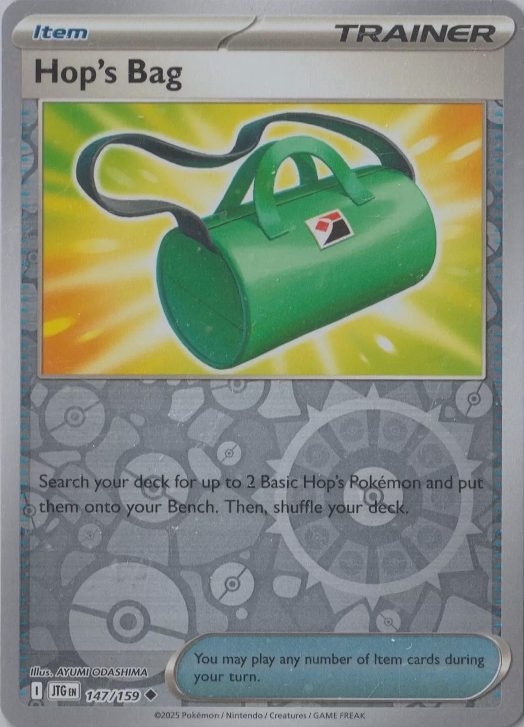 Hop's Bag 147 (Reverse Holofoil) - SV09: Journey Together