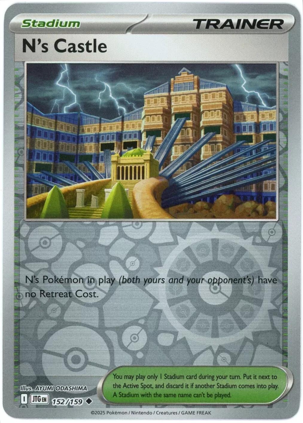 N's Castle 152 - SV09: Journey Together - Reverse Holofoil