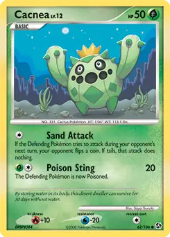 Cacnea 62 - Great Encounters Pokesingles