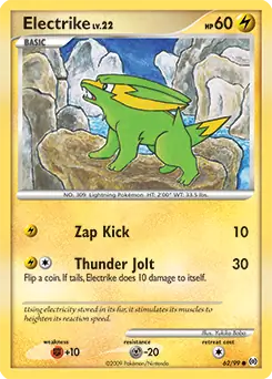 Electrike 62 - Arceus Pokesingles