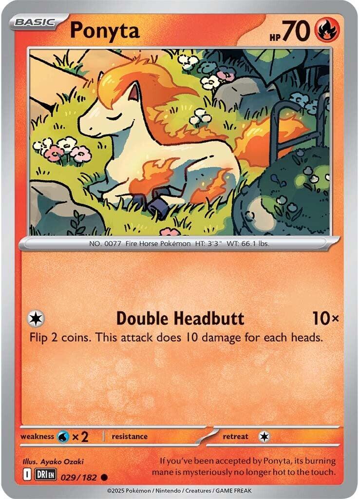 Ponyta 029 - SV10: Destined Rivals