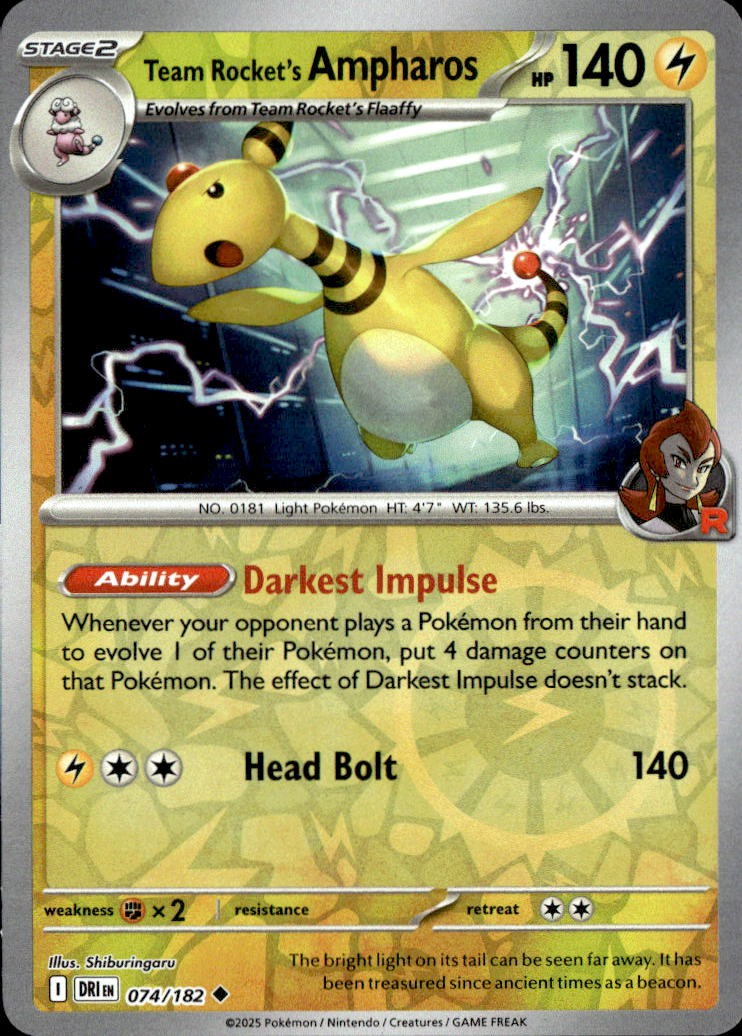 Team Rocket's Ampharos