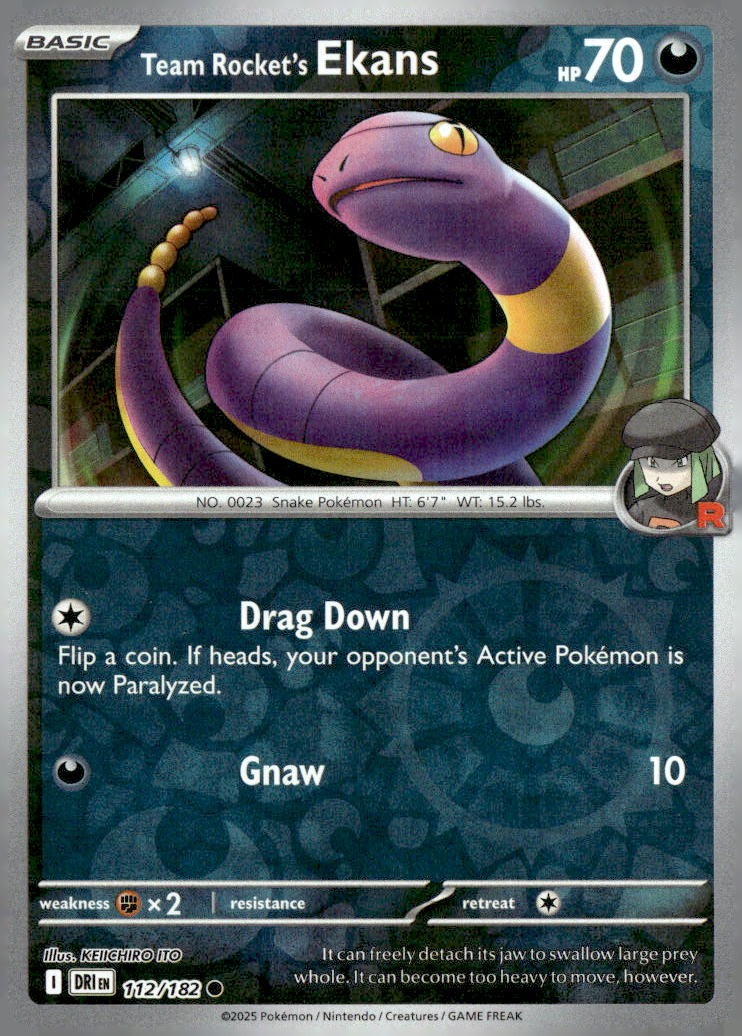 Team Rocket's Ekans
