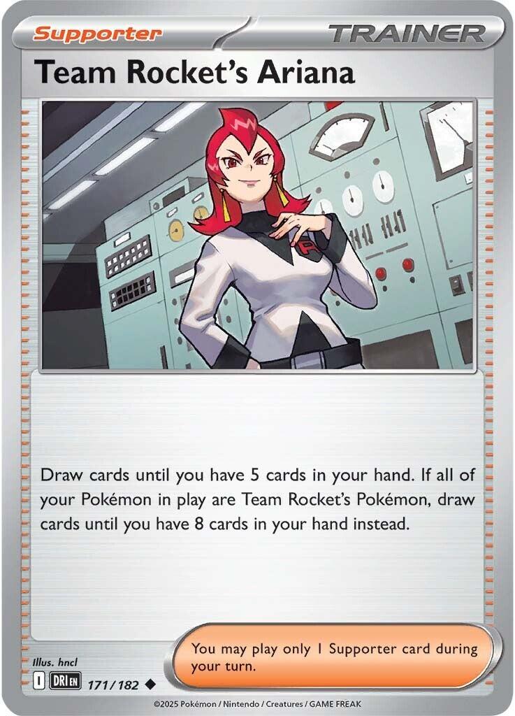 Team Rocket's Ariana 171 - SV10: Destined Rivals - Reverse Holofoil
