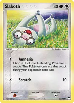 Slakoth 63 - Power Keepers Pokesingles