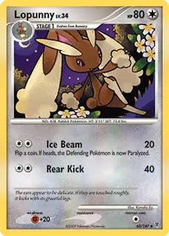 Lopunny 63 - Supreme Victors Pokesingles
