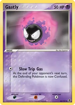 Gastly 63 - Fire Red Leaf Green Pokesingles