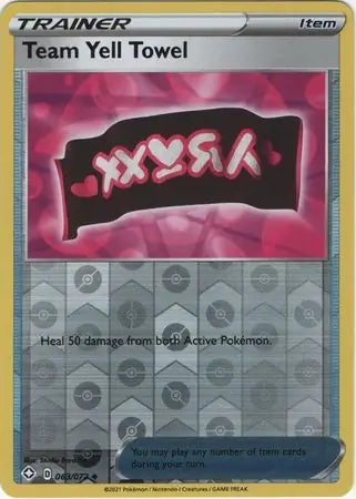 Team Yell Towel Reverse Holo 063 - Shining Fates, Shining Fates | Sword & Shield, , 3.00 kr, Pokesingles. Kjøp pokemon kort til lave priser hos oss.