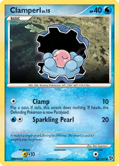 Clamperl 64 - Great Encounters Pokesingles