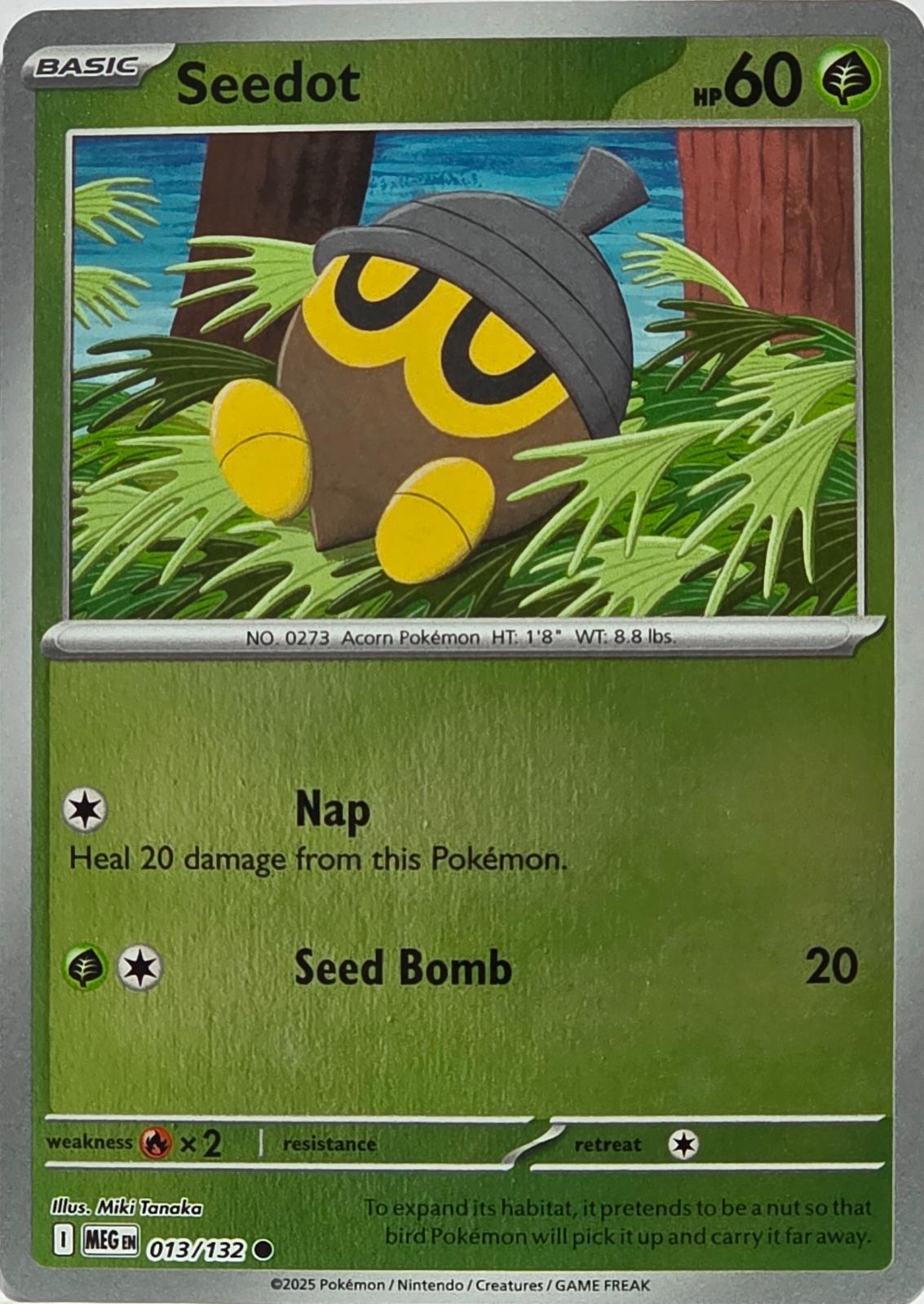 Seedot 013 - ME01: Mega Evolution - Reverse Holofoil