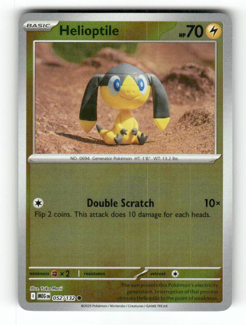 Helioptile 052 - ME01: Mega Evolution - Reverse Holofoil