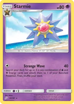 Starmie 65 - Team Up Pokesingles