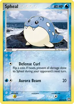 Spheal 65 - Power Keepers Pokesingles
