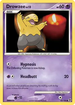 Drowzee 65 - Great Encounters Pokesingles