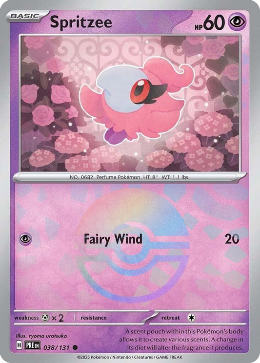 Spritzee (Poke Ball Pattern) 38 - Prismatic Evolutions