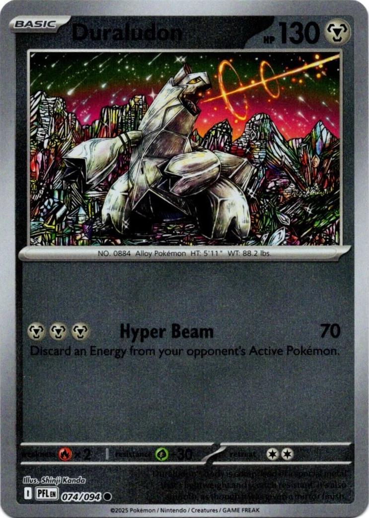 Duraludon 074 - ME02: Phantasmal Flames - Reverse Holofoil