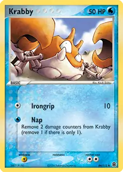 Krabby 66 - Fire Red Leaf Green Pokesingles