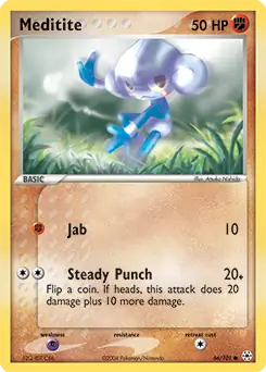 Meditite 66 - Hidden Legends Pokesingles
