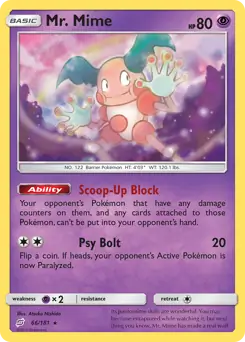 Mr. Mime 66 - Team Up Pokesingles