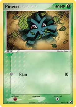 Pineco 66 - Unseen Forces Pokesingles