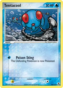 Tentacool 66 - Legend Maker Pokesingles